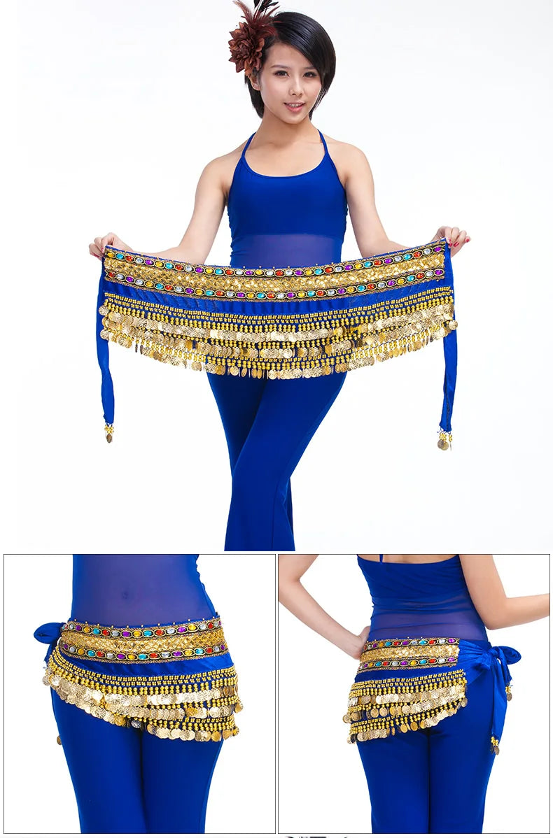 Artisan Velvet Belly Dance Hip Scarf
