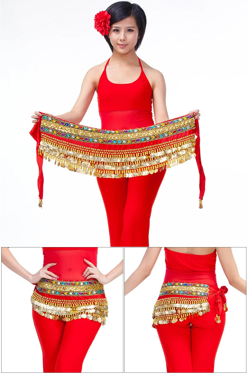 Artisan Velvet Belly Dance Hip Scarf