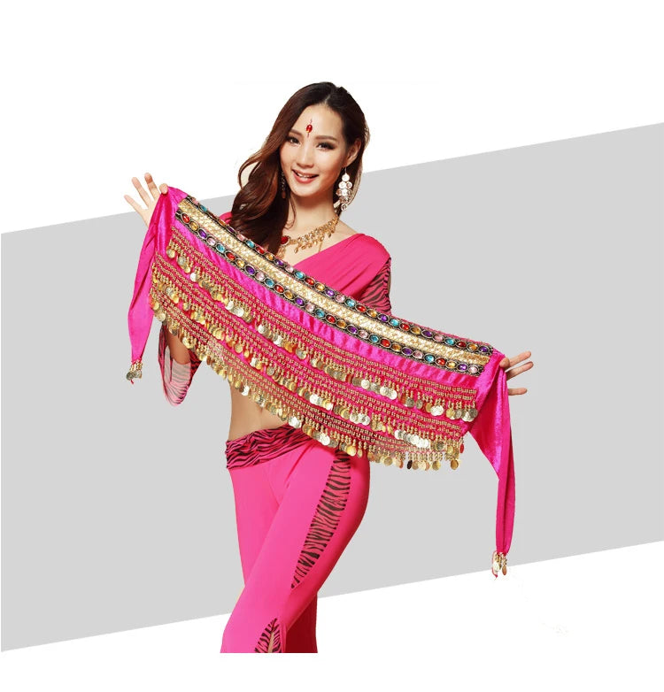 Artisan Velvet Belly Dance Hip Scarf
