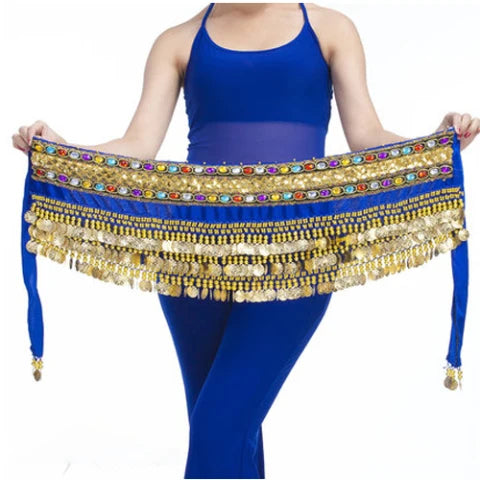Artisan Velvet Belly Dance Hip Scarf
