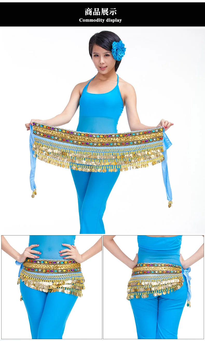 Artisan Velvet Belly Dance Hip Scarf