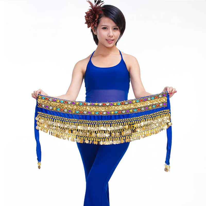 Artisan Velvet Belly Dance Hip Scarf