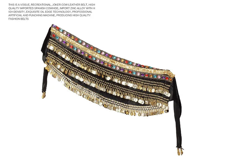 Artisan Velvet Belly Dance Hip Scarf
