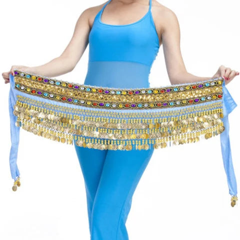Artisan Velvet Belly Dance Hip Scarf