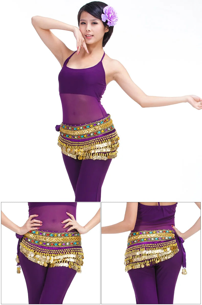 Artisan Velvet Belly Dance Hip Scarf