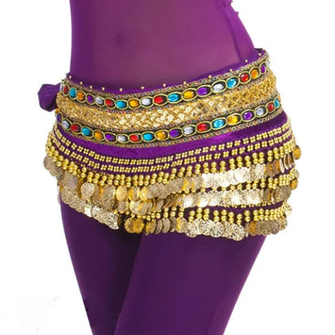Artisan Velvet Belly Dance Hip Scarf