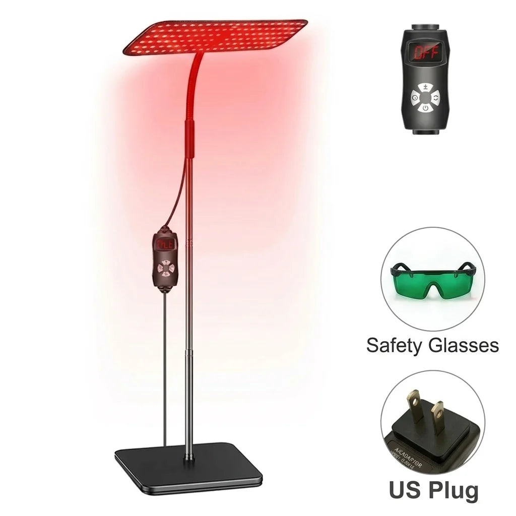 Breath & Flex™ Clinical Red & Infrared Deep Recovery Panels with Adjustable Stand