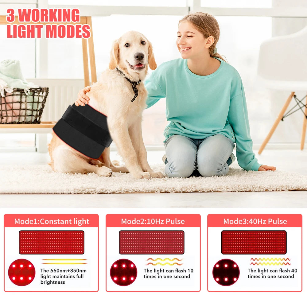 Breath & Flex™ Red Light Therapy Mat | Near-Infrared Relief