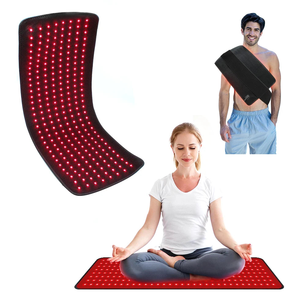 Breath & Flex™ Red Light Therapy Mat | Near-Infrared Relief