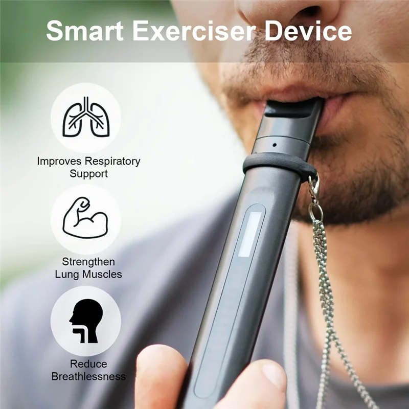 Breath & Flex™ Smart Breathing Trainer & Calming Breath Coach