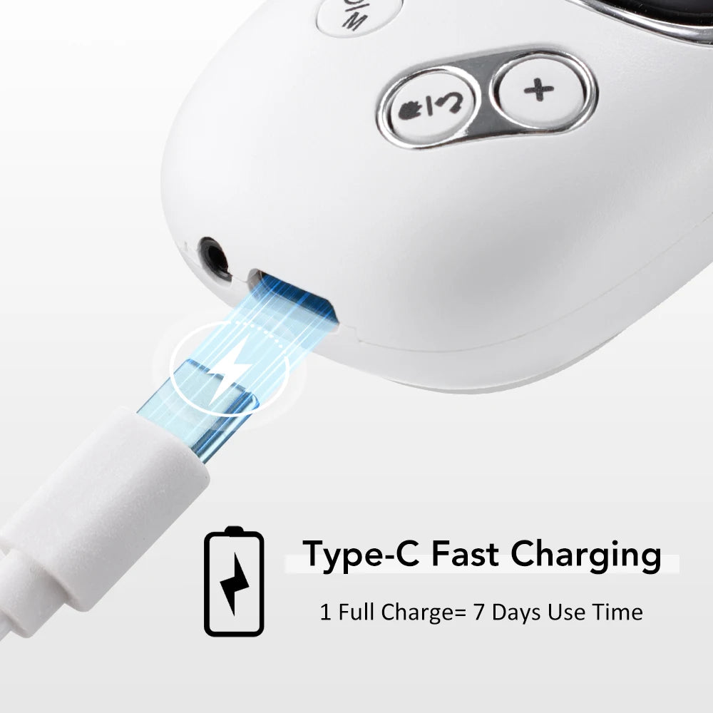 Breath & Flex™ CES Sleep Aid Device – Handheld Microcurrent Insomnia & Anxiety Relief