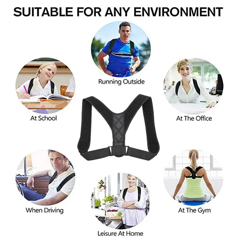 Breath & Flex™ Ergo Posture Corrector for Men and Women