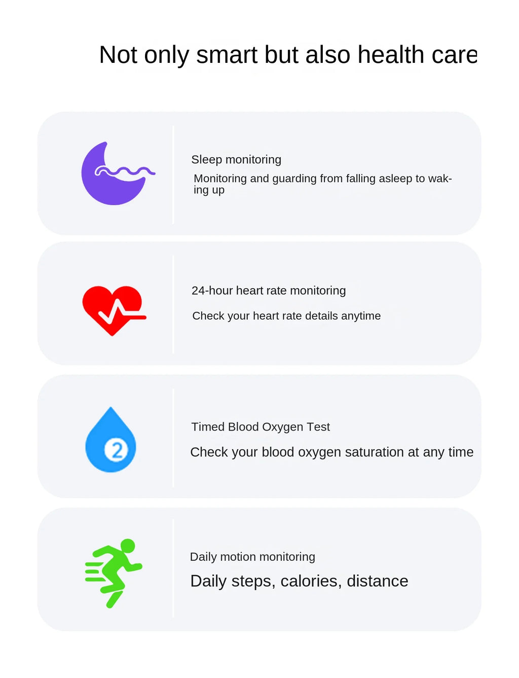 Sleek Smart Ring: Health & Sleep Tracker Ring