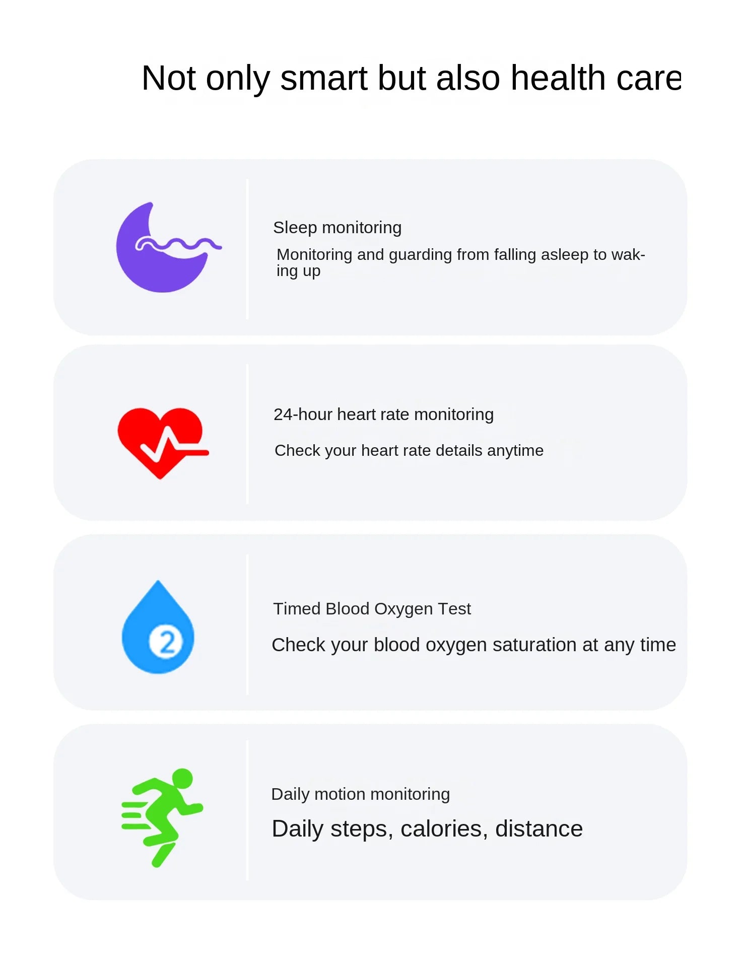 Sleek Smart Ring: Health & Sleep Tracker Ring