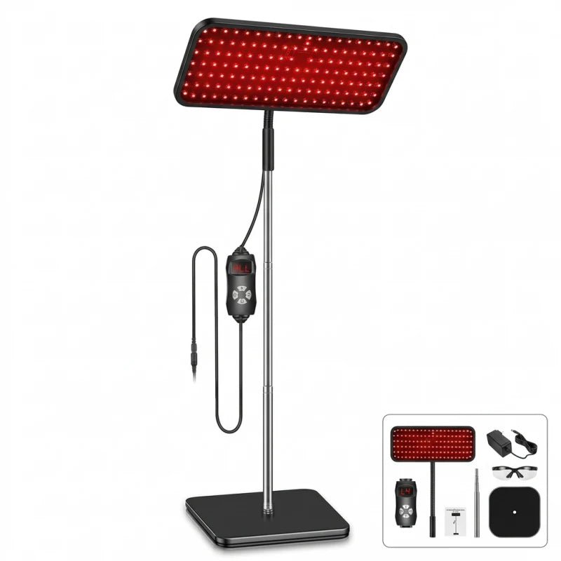 Breath & Flex™ Clinical Red & Infrared Deep Recovery Panels with Adjustable Stand