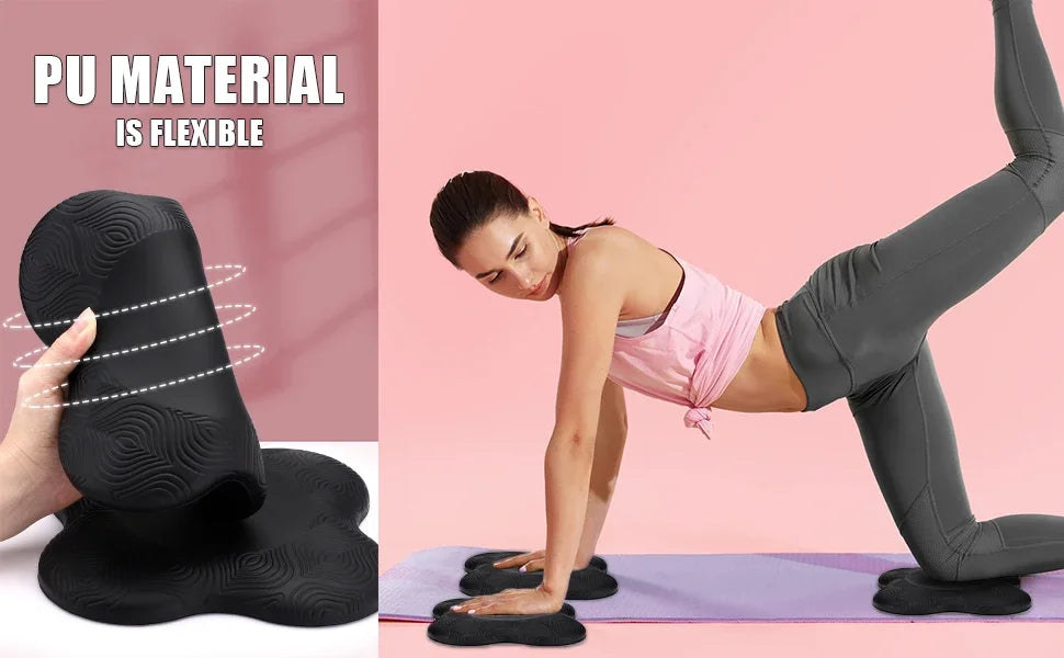 Premium 2cm Thick Yoga Kneeling Mat & Joint Cushion | Breath & Flex