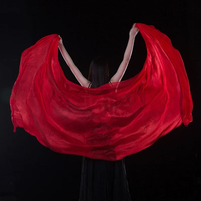 100% Silk Veil Belly Dance:  (2.73 yards)