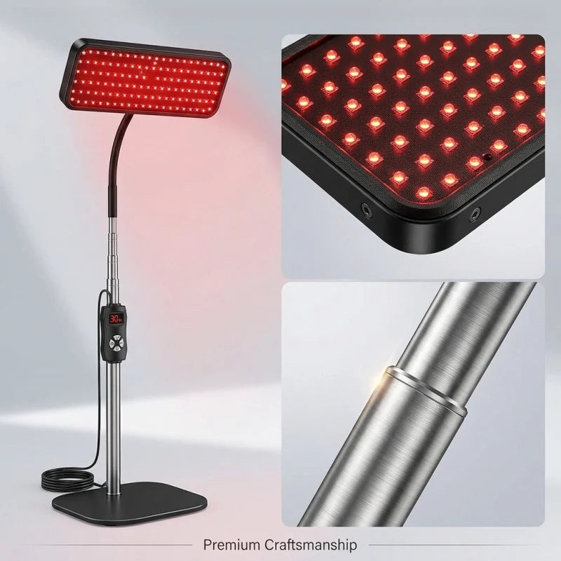 Breath & Flex™ Clinical Red & Infrared Deep Recovery Panels with Adjustable Stand