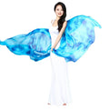 Tie-Dye Silk Belly Dance Veil