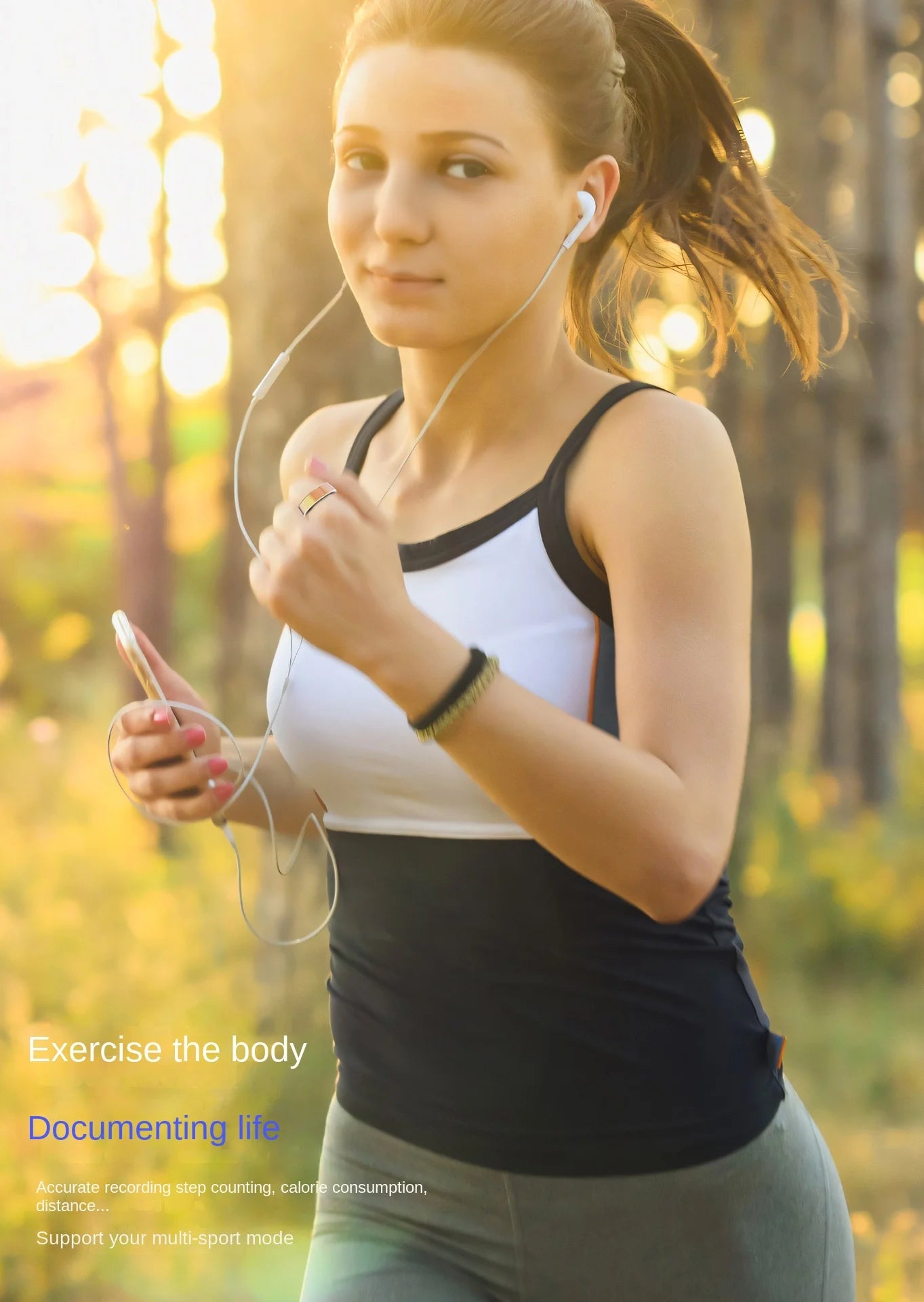 Sleek Smart Ring: Health & Sleep Tracker Ring