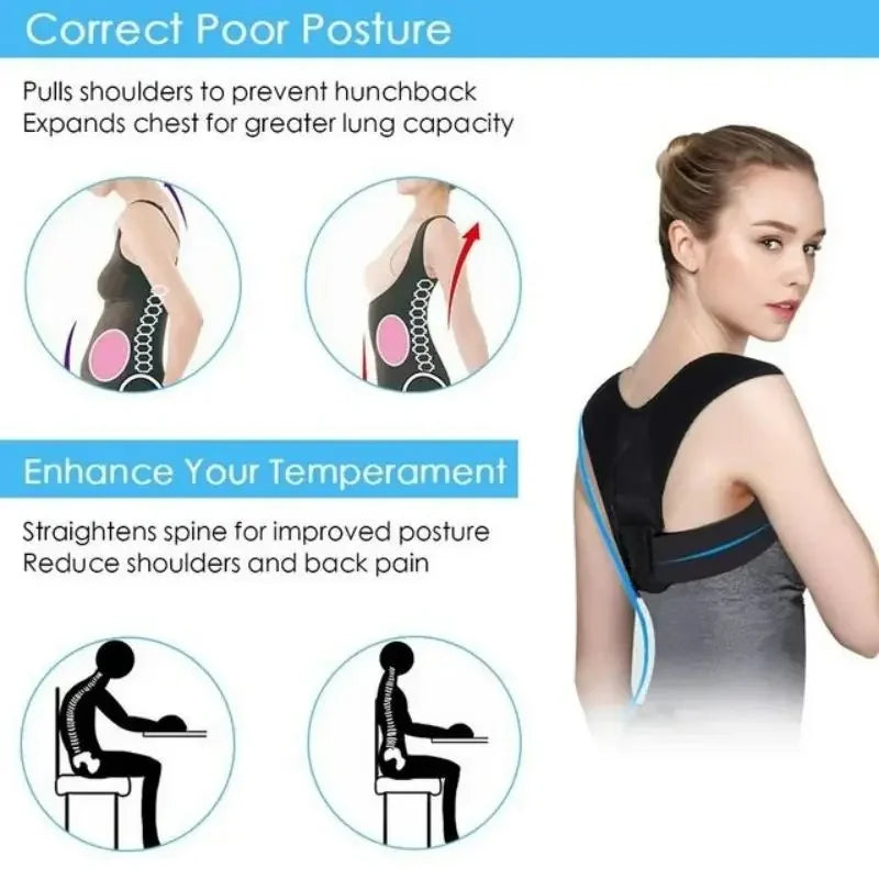 Breath & Flex™ Ergo Posture Corrector for Men and Women