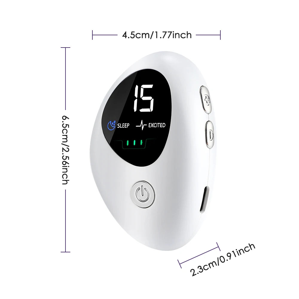 Breath & Flex™ CES Sleep Aid Device – Handheld Microcurrent Insomnia & Anxiety Relief
