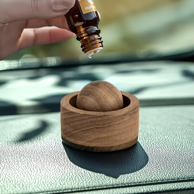 Mini Wooden Essential Oil Diffuser | Breath & Flex Wellness