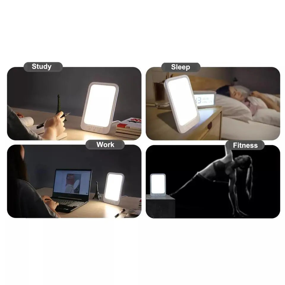 20,000 Lux SAD Light Therapy Lamp | Breath & Flex