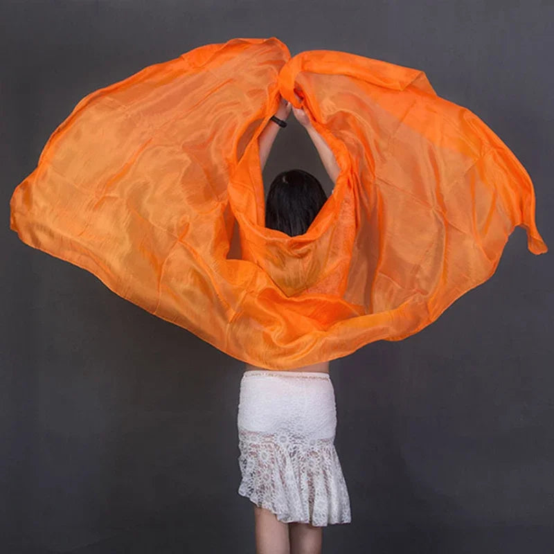100% Silk Veil Belly Dance:  (2.73 yards)