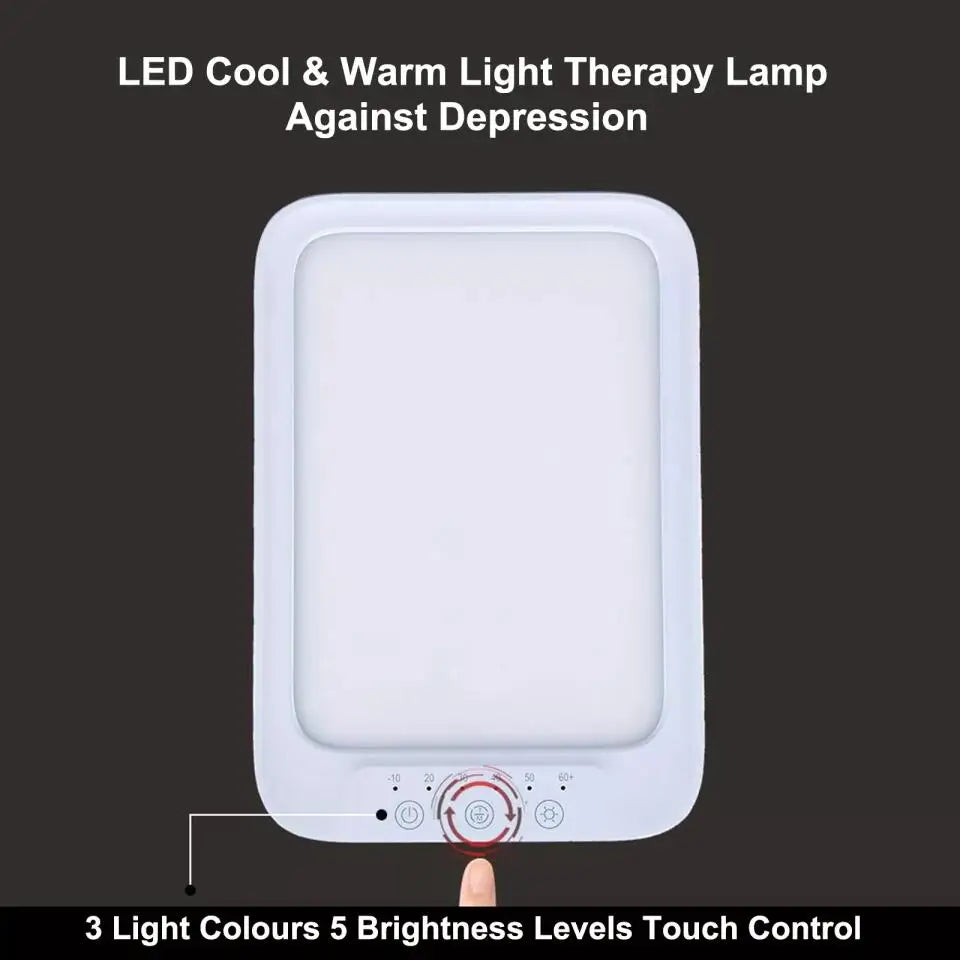 20,000 Lux SAD Light Therapy Lamp | Breath & Flex