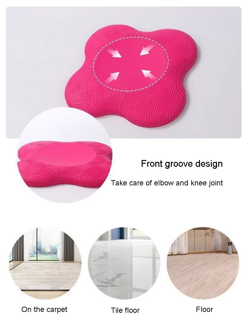 Premium 2cm Thick Yoga Kneeling Mat & Joint Cushion | Breath & Flex