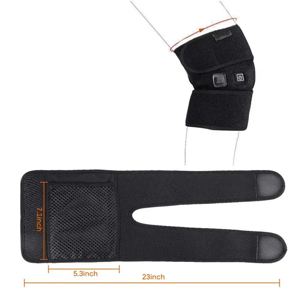 Breath & Flex™ Advanced Thermal Hot Compress Knee Recovery Brace
