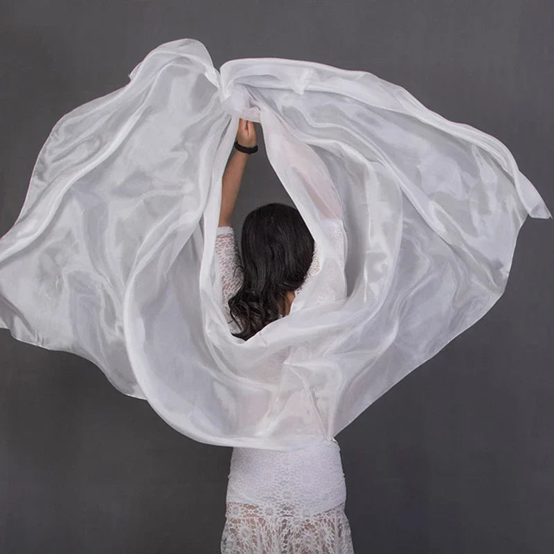 100% Silk Veil Belly Dance:  (2.73 yards)
