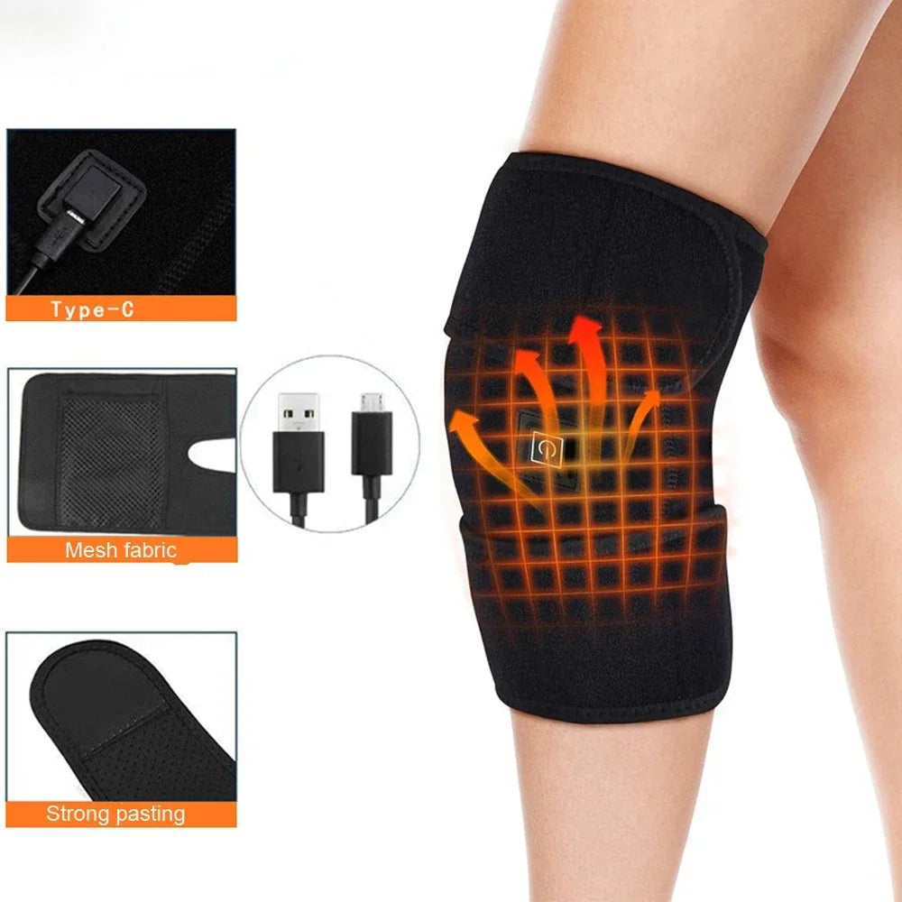 Breath & Flex™ Advanced Thermal Hot Compress Knee Recovery Brace