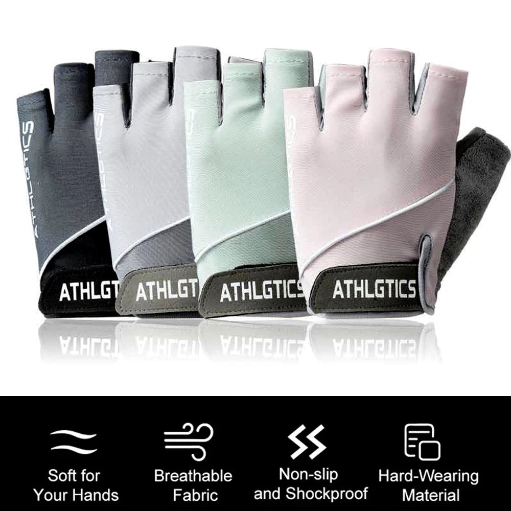 1 Pair Breathable Yoga Gloves