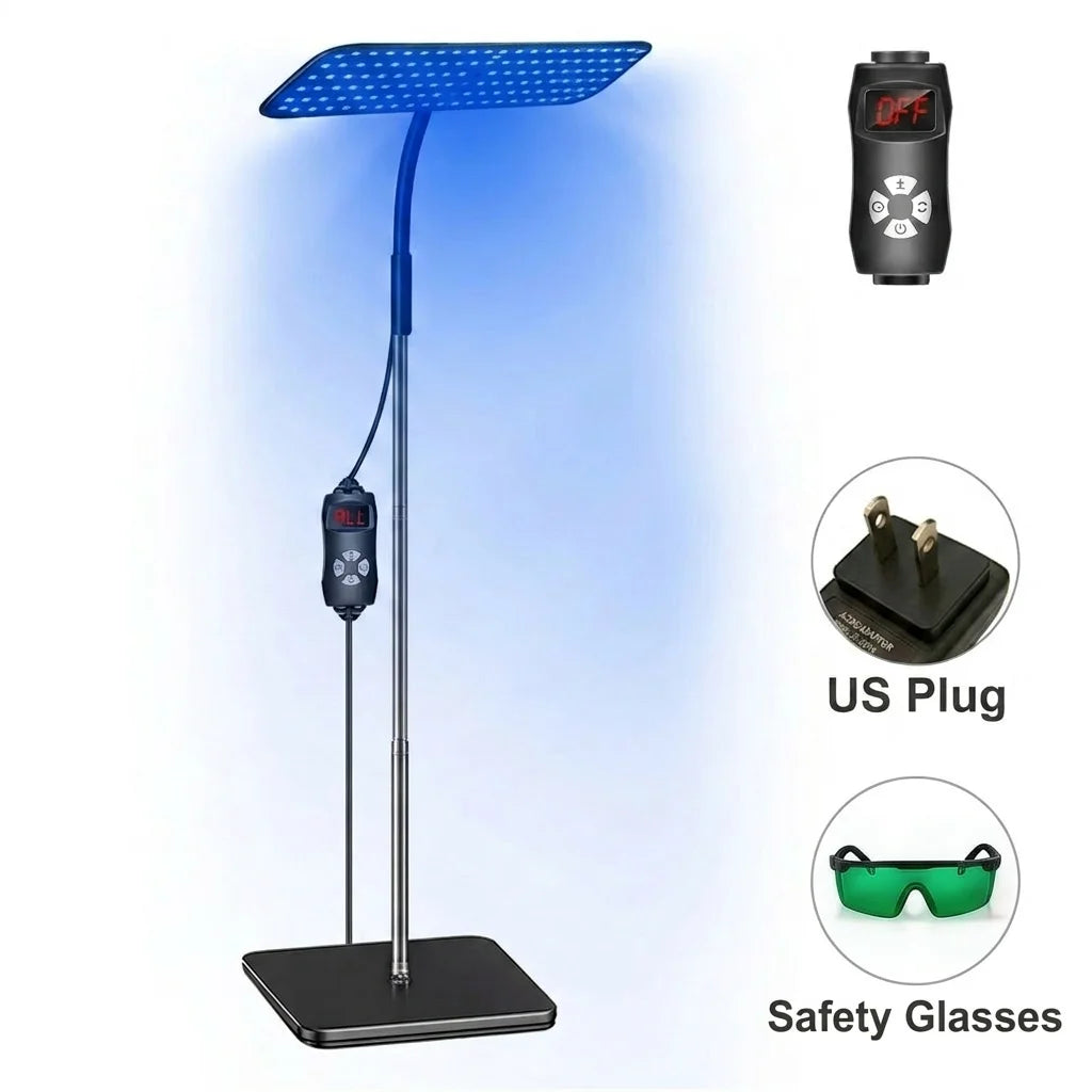 Breath & Flex™ Clinical Red & Infrared Deep Recovery Panels with Adjustable Stand