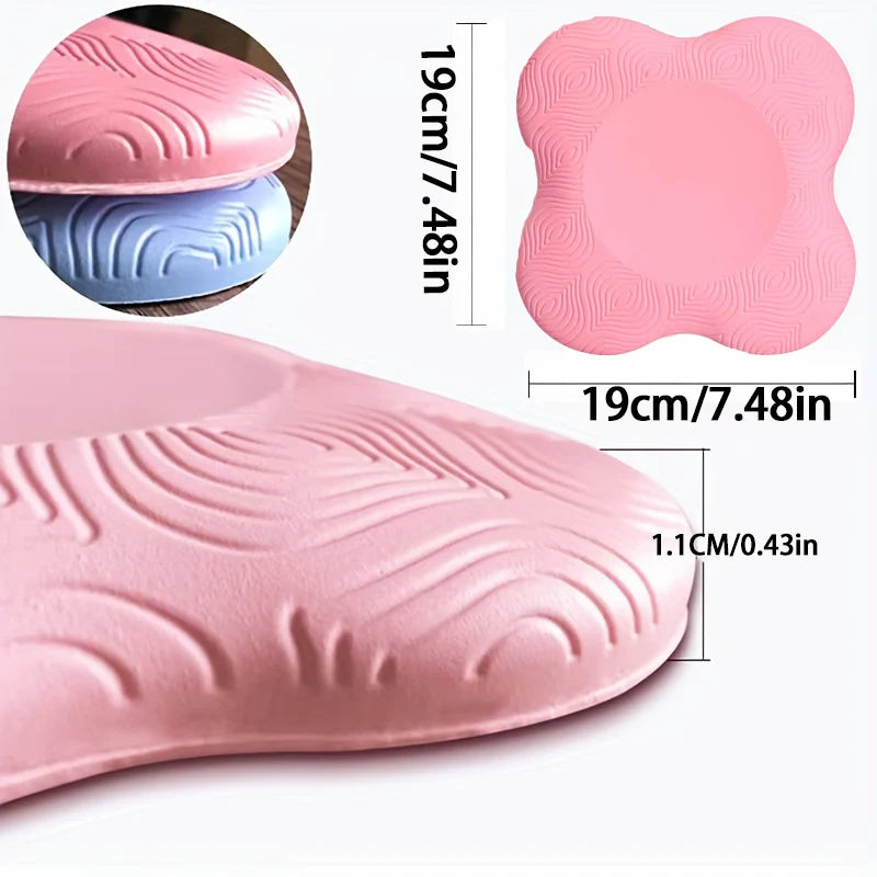 Premium 2cm Thick Yoga Kneeling Mat & Joint Cushion | Breath & Flex