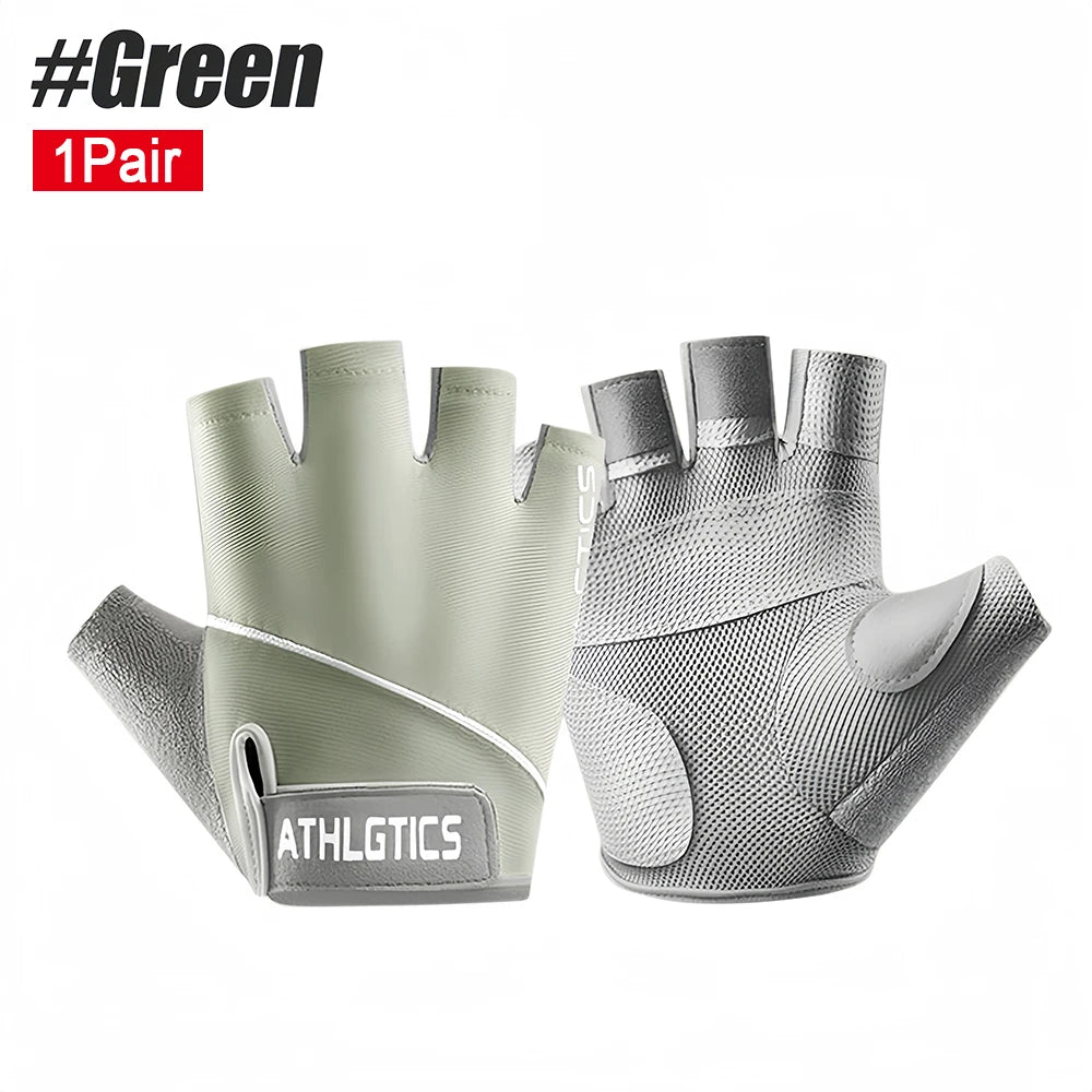 1 Pair Breathable Yoga Gloves