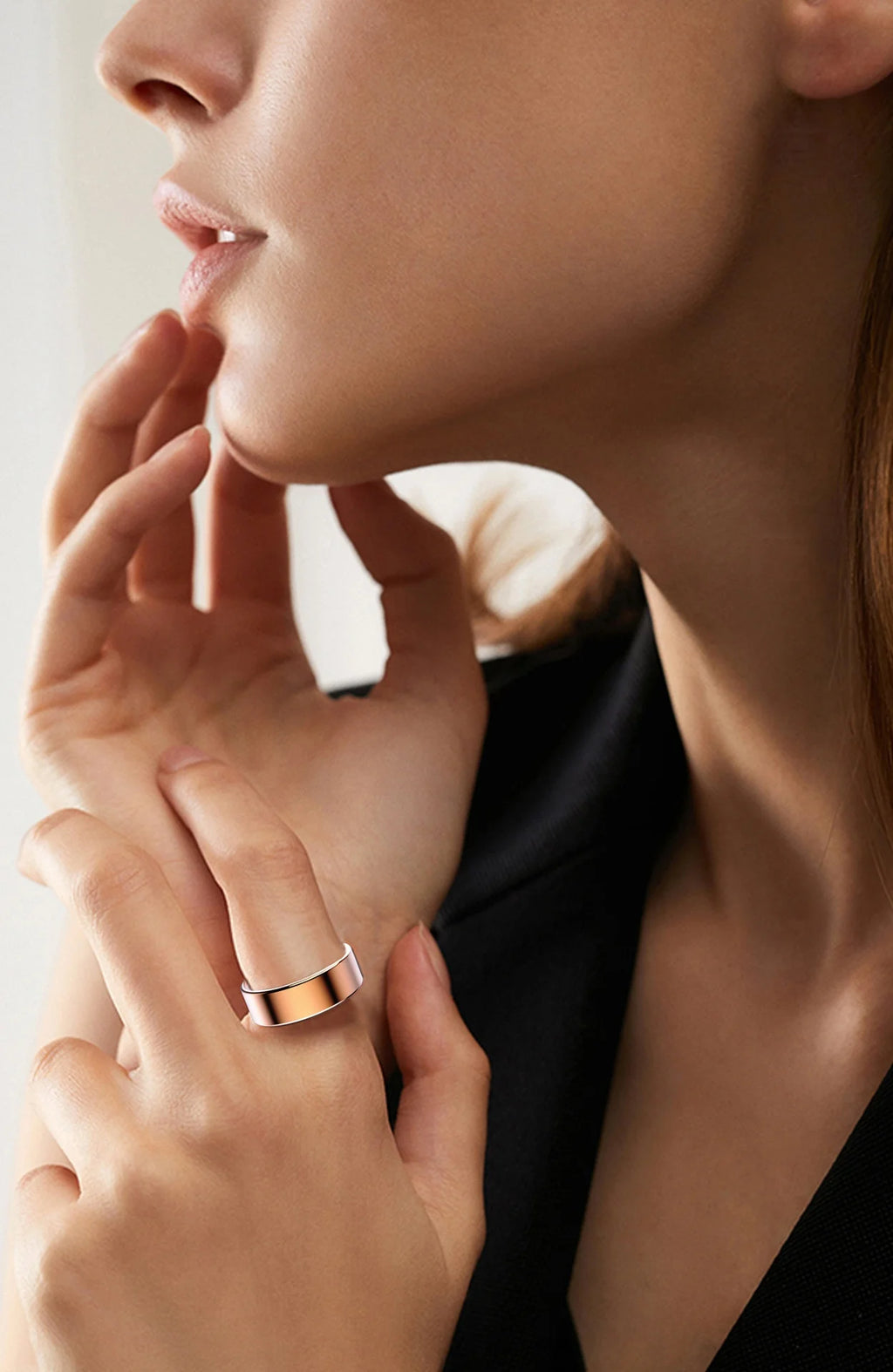 Sleek Smart Ring: Health & Sleep Tracker Ring