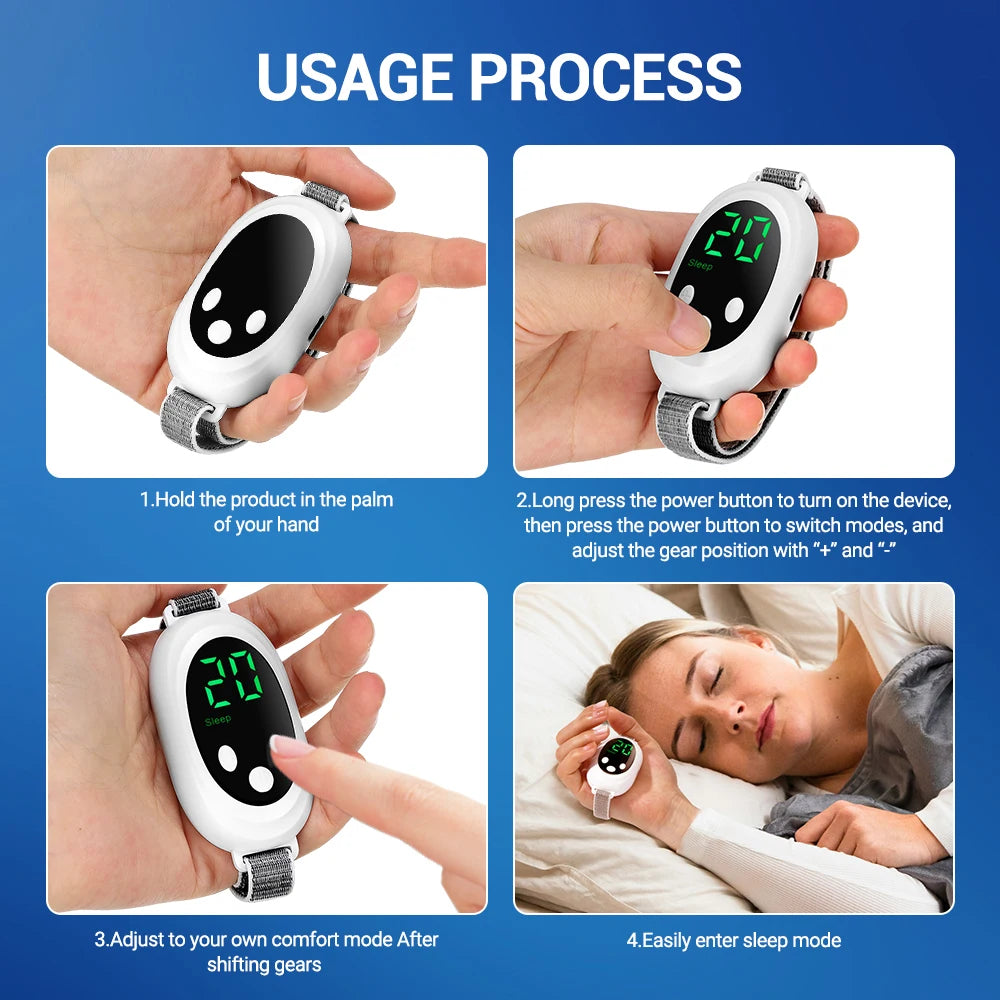 Breath & Flex™ CES Sleep Aid Device – Handheld Microcurrent Insomnia & Anxiety Relief