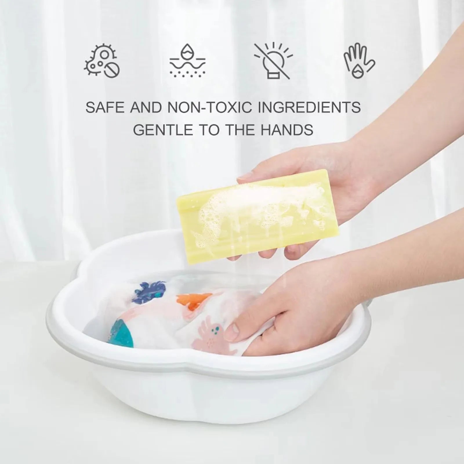 Natural Plant-Based Laundry & Delicates Soap Bar