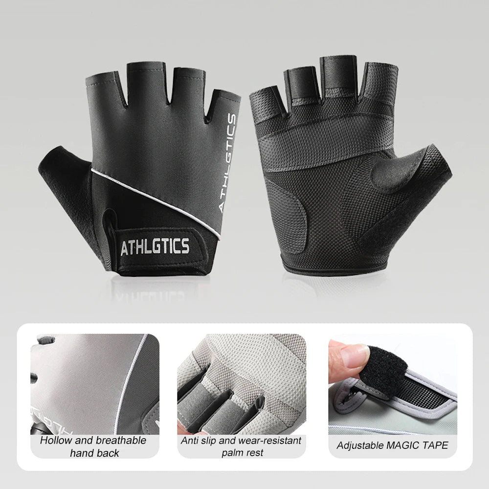 1 Pair Breathable Yoga Gloves