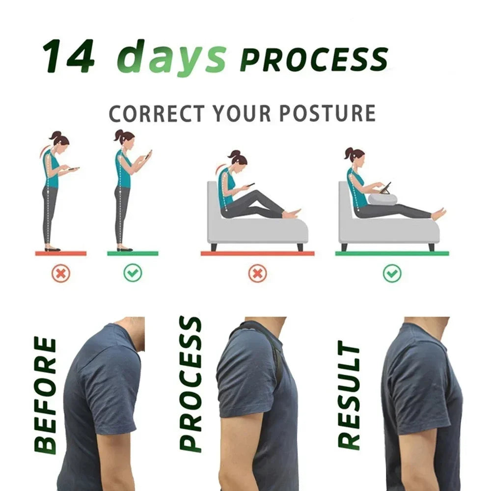 Breath & Flex™ Ergo Posture Corrector for Men and Women
