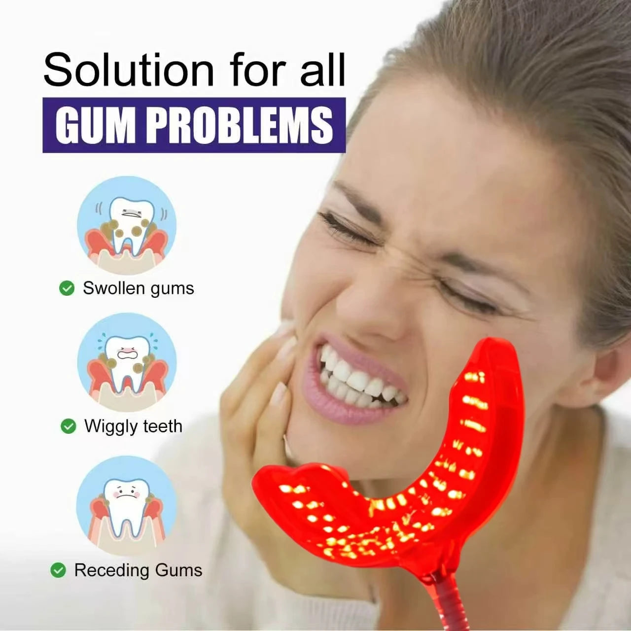 Breath & Flex™ Advanced Oral Red Light Therapy Device – Natural Gum Care & Tooth Pain Relief