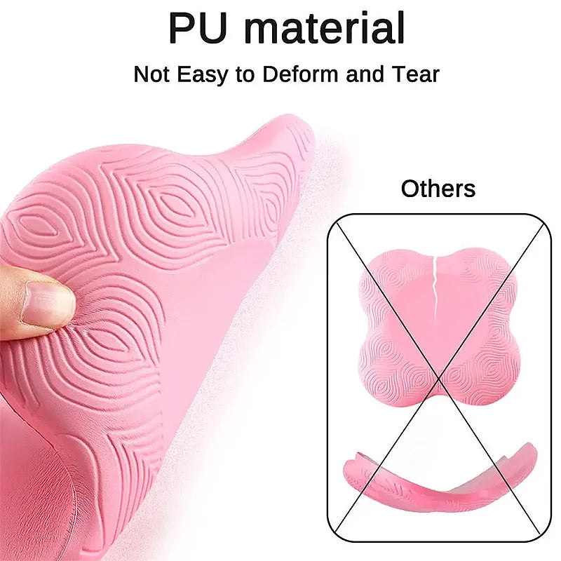 Premium 2cm Thick Yoga Kneeling Mat & Joint Cushion | Breath & Flex