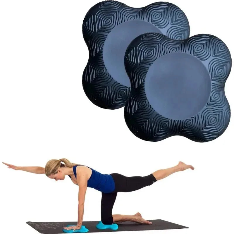 NEW Yoga Knee Pads Cushion Extra Thick for Knees Elbows Wrist Hands Head Foam Yoga Pilates Work Out Kneeling Pad (2packs)
