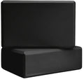 Yoga Blocks - BASIC BLACK Studio Symmetrical Alignment Blocks (Set of 2)