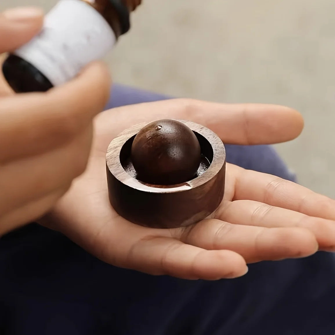 Mini Wooden Essential Oil Diffuser | Breath & Flex Wellness