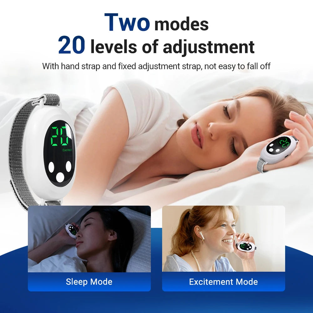 Breath & Flex™ CES Sleep Aid Device – Handheld Microcurrent Insomnia & Anxiety Relief