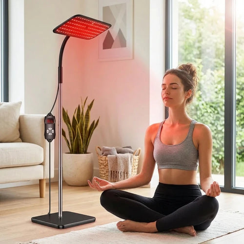 Breath & Flex™ Clinical Red & Infrared Deep Recovery Panels with Adjustable Stand